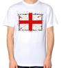T-Shirt mit Graffiti-Design der englischen Flagge