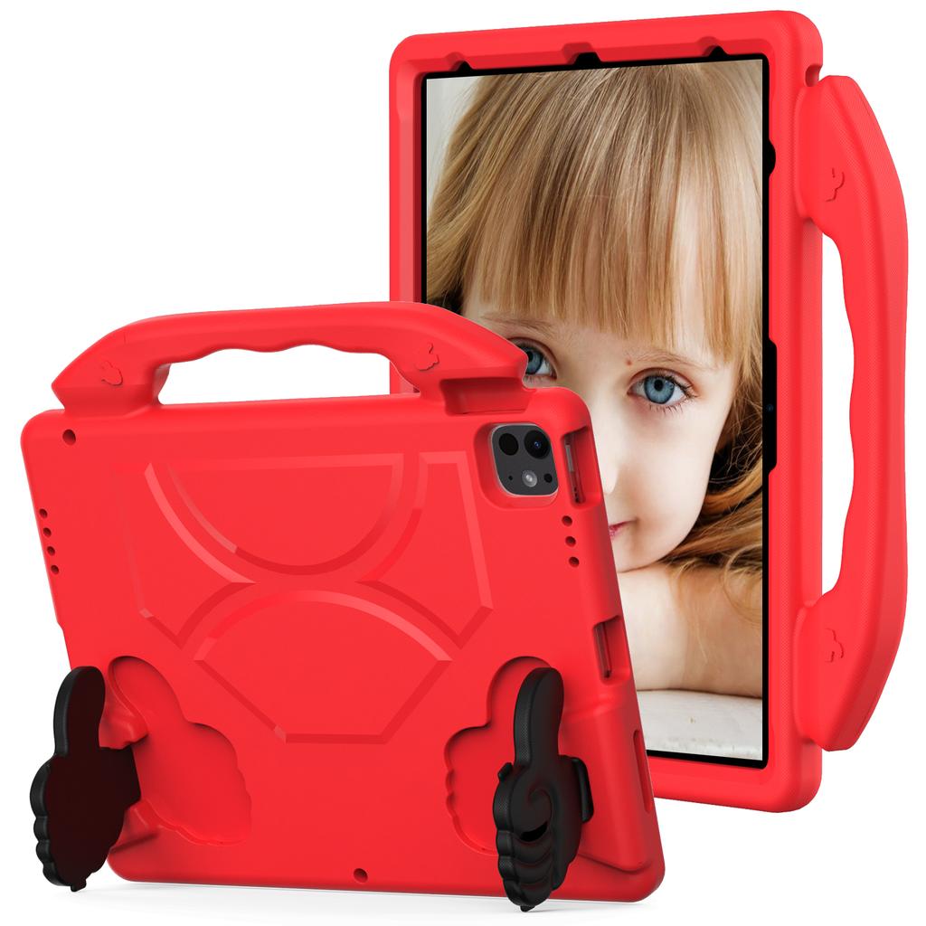 For iPad Pro 12.9-inch (2018)/(2020)/(2021)/(2022)/Air 13 (2025)/(2024)/Pro 13 (2024) Tablet EVA Case with Thumb Kickstand