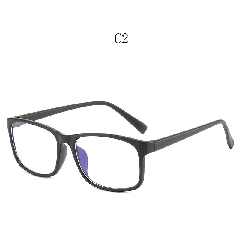 Clear Anti Radiation Filter Glasses Women Men Simple Square Eyewear Business Commute Female Male Blue Light Blocking Glasses
