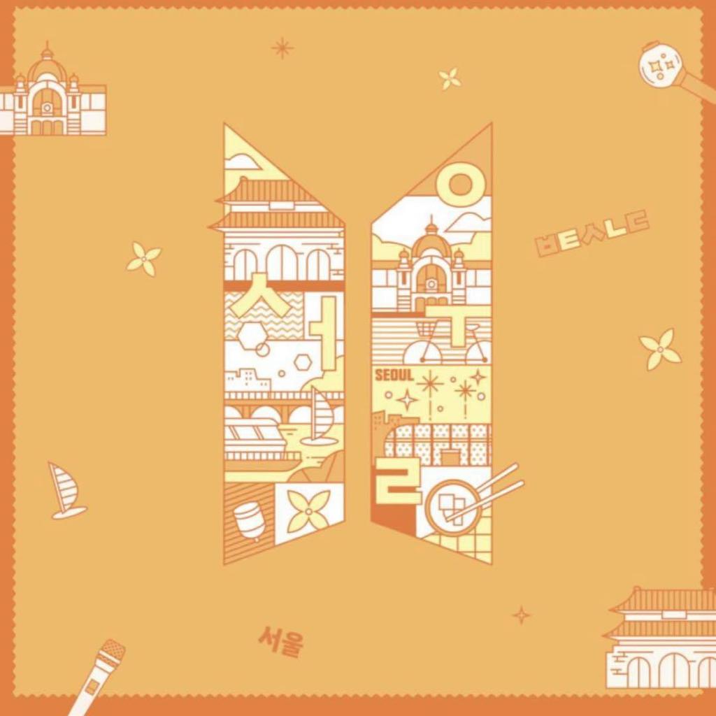 [USED] BTS POPUP permission to dance T-shirt, size L