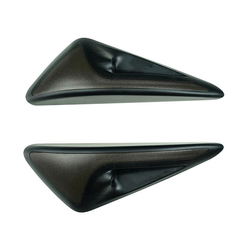 Smoked Black Car Fender Decoration & Reversing Assist Upgrade