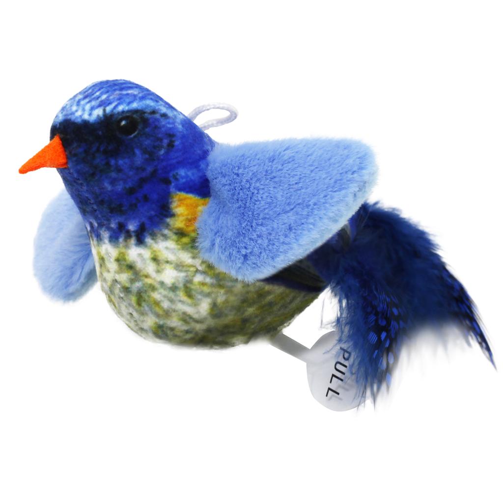 New Cat Toys Teasing Cat Stick interest Relieve Boredom Simulation Chirping Bird Plush Catnip Hippie Cat Dog TOYs Pet Supplies