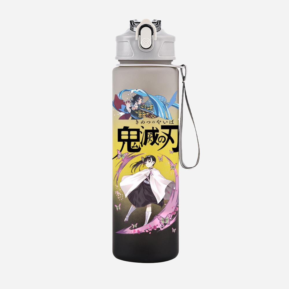 Anime New Demon Slayer Printed Large Capacity Drinking Cup Portable Outdoor Sports Water Cup Children 750Ml Water Bottle Kid Gift