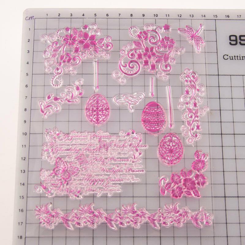 Merry Christmas Transparent Silicone Clear Stamps for Seal DIY Scrapbooking Album Paper Card Stamp Lantern Flower Lace