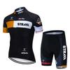 2026 Summer Breathable Cycling Suit, Bicycle Short-sleeved Strap Cycling Suit, Mountain Bike Men's and Women's Breathable and Quick-drying