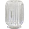 Glass Clear Toothbrush Cup Holder | Clear Tumbler Makeup Brush & Toothbrush Holder for Bedside Table, Bathroom, Vanity
