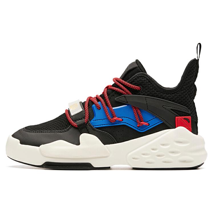 

Новые теплые слипоны Anta Bastard Coverage с защитой от скольжения, средней высоты, для скейтборда, мужские, черно-белые 112018087-5 39