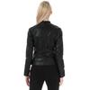 Csak Női/Hölgy Bandit Műbőr Motoros Kabát