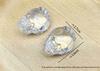 Natural High-Purity White Crystal Dragon Turtle Carved Pendant & Sweater Chain Ornament