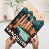 Vancouver Canada Travel Tinplate Poster Custom Wall Art Vintage Metal Signs Retro Tin Plaque for Home Decoration Ornaments House