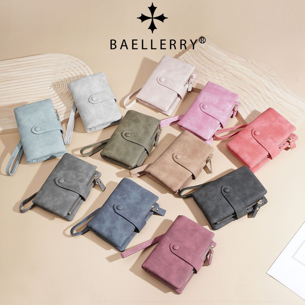 Fashion Pu Wallet For Women With Multiple Card Slots And Zipper Closure