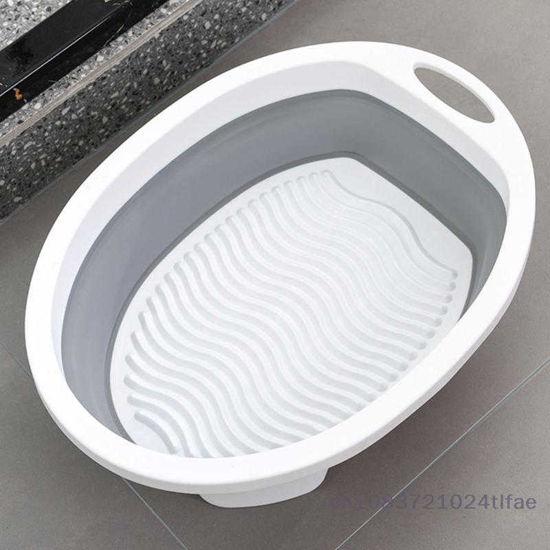 Lightweight Hand Washing Machine for Clothes Cleaning, Foldable and Compact, Suitable for Home and Dorm Use