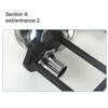 Multifunctional Sink Wrench with 7 Types of Bayonet for Plumbing Tasks