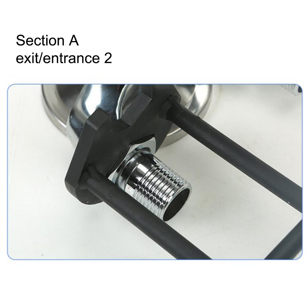 Multifunctional Sink Wrench with 7 Types of Bayonet for Plumbing Tasks