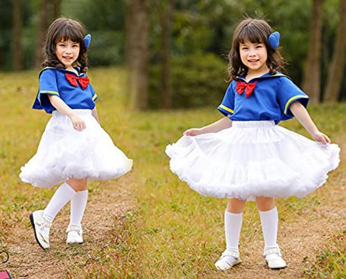 ABUNDANTDOODS Navy Duck Sailor Plus Sizes Kids Dress Women's Costume, Casual, Pop-Up Overalls, Uniform, Costume, Adult, Unisex, Kids, (M, Type)