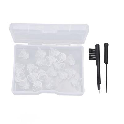 Sound Aid Close Dome Washable Highly Transparent Double Layer 8mm Accessories Amplifier Ear Bud
