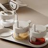 Airtight Design Seasoning Containers With Spoon Spice Storage Containers  Spice Rack Organization