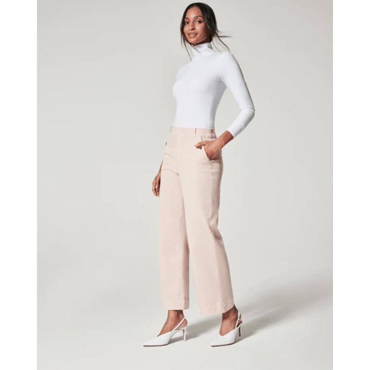 

Women s versatile slim straight leg high waisted casual pants with a full sense of drape and loose temperament Women s pants