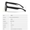 AI Smart Glasses HD Camera Sports Touch Call 3D Music Playback Real Time Translation Wireless Bluetooth Calling Smart Glasses with Translator Unisex