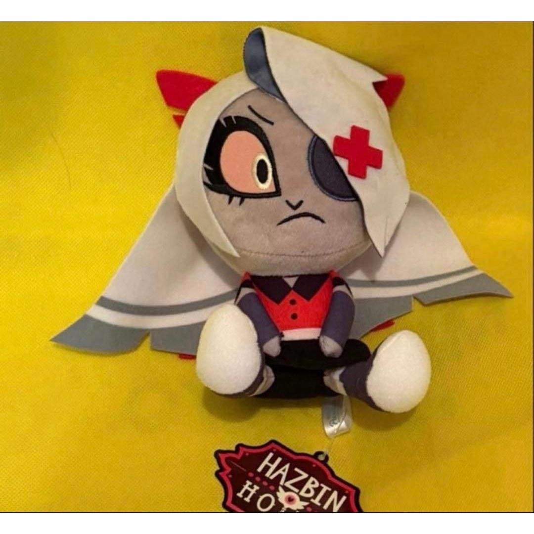 Welcome Hazbin Hotel Sitting Plush Round One Limited Vaggie