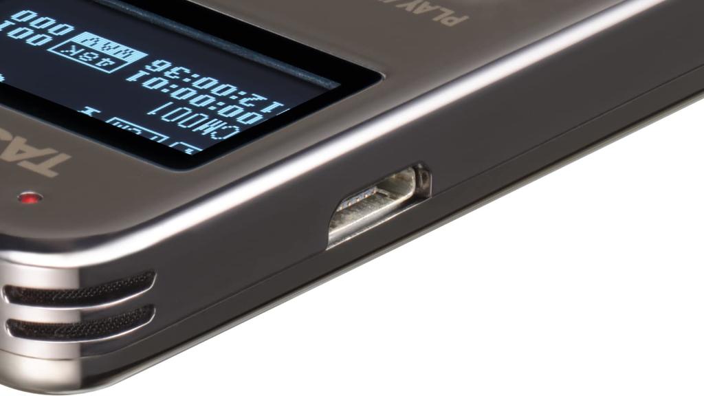 TASCAM Wide FM Radio Voice Recorder Braun IC Recorder Meeting-Aufzeichnung Protokoll Sprachnotiz Memo Musik-Player Kleiner Lautsprecher vom japanischen Hersteller
