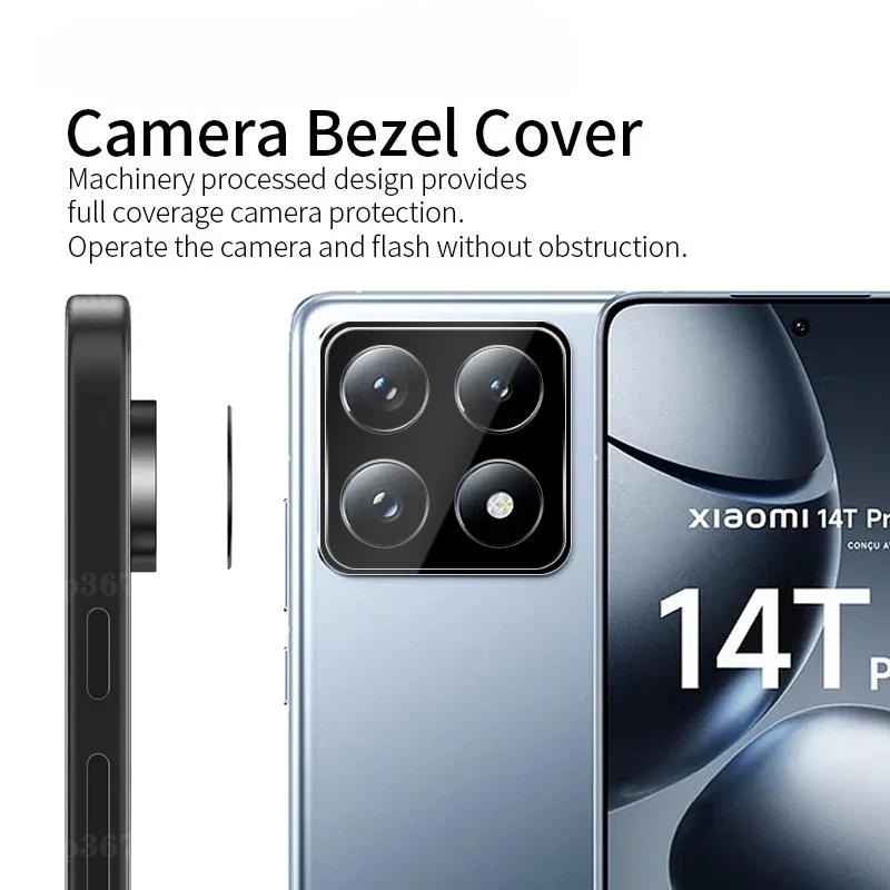 1PCS Ultra HD 3D Full Coverage Transparent Camera Lens Protector Film For Xiaomi 14T/14T Pro 5G Anti-Scratch Phone Accessorios