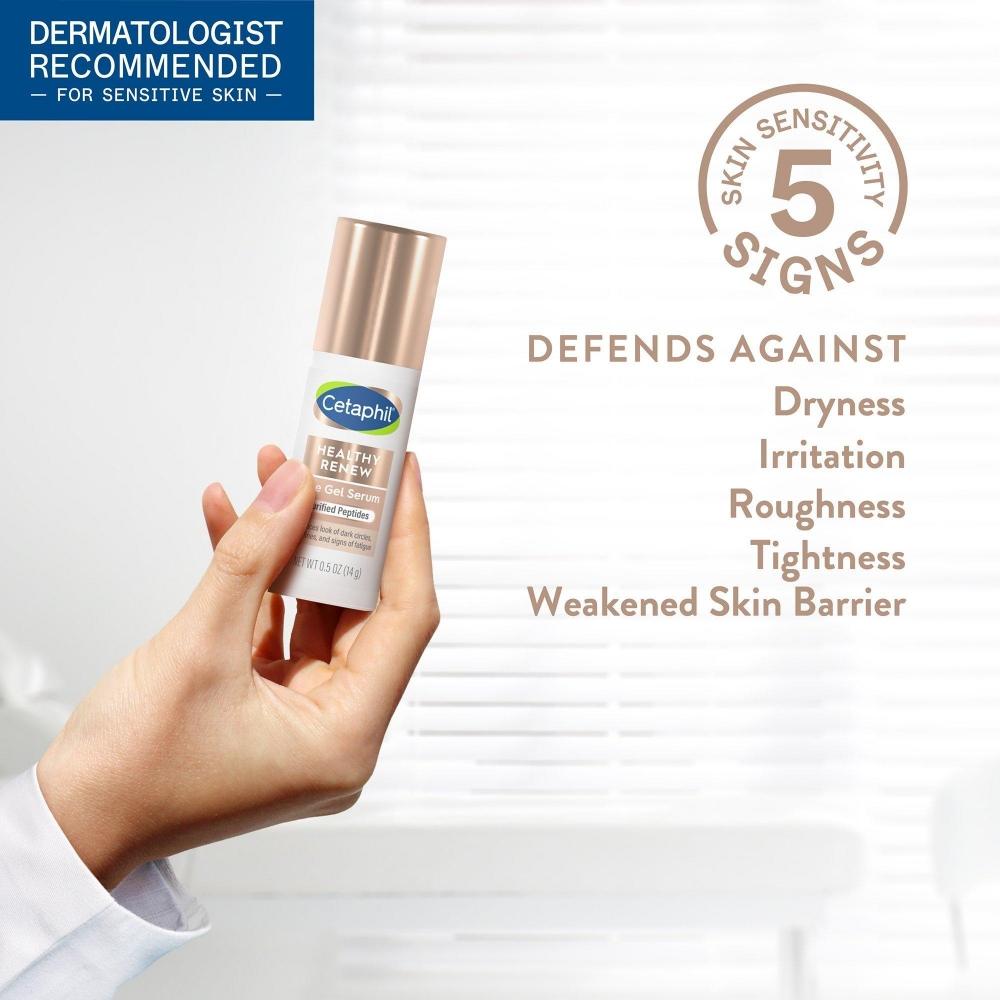 Cetaphil Healthy Renew Purified Peptides Eye Gel Serum 0.50 Oz