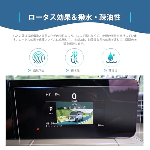 [GAFAT] Mitsubishi 2025 New Delica Mini/eK Space 7-inch Gauge BA Series LCD Protective Film, New Delica Mini 7 Gauge Panel Protective Film, ek Space,