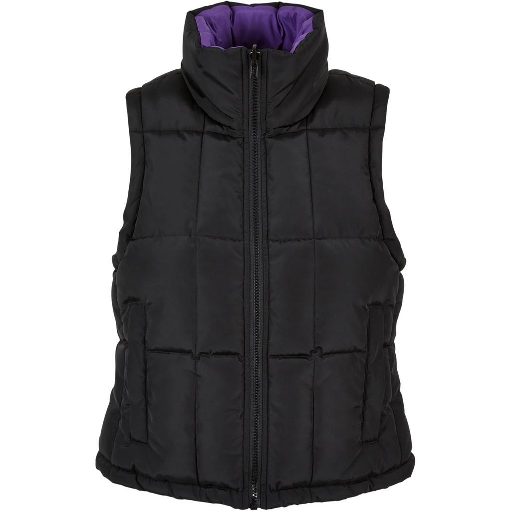 Urban Classics Womens/Ladies Reversible Padded Cropped Gilet