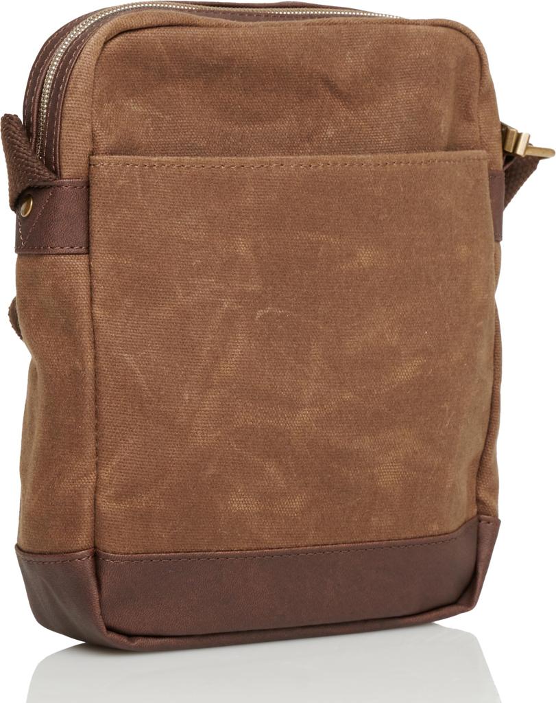 Lee Crash Mini Shoulder Large Town Chocolate Bag, Paraffin-Coated, Box, Multifunctional, Lightweight, Capacity, Casual, 320-4030-24,