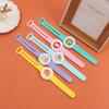 Adjustable Citronella Silicone Bracelet: Essential Oil Mosquito Repellent for Adults, Infants, and Children