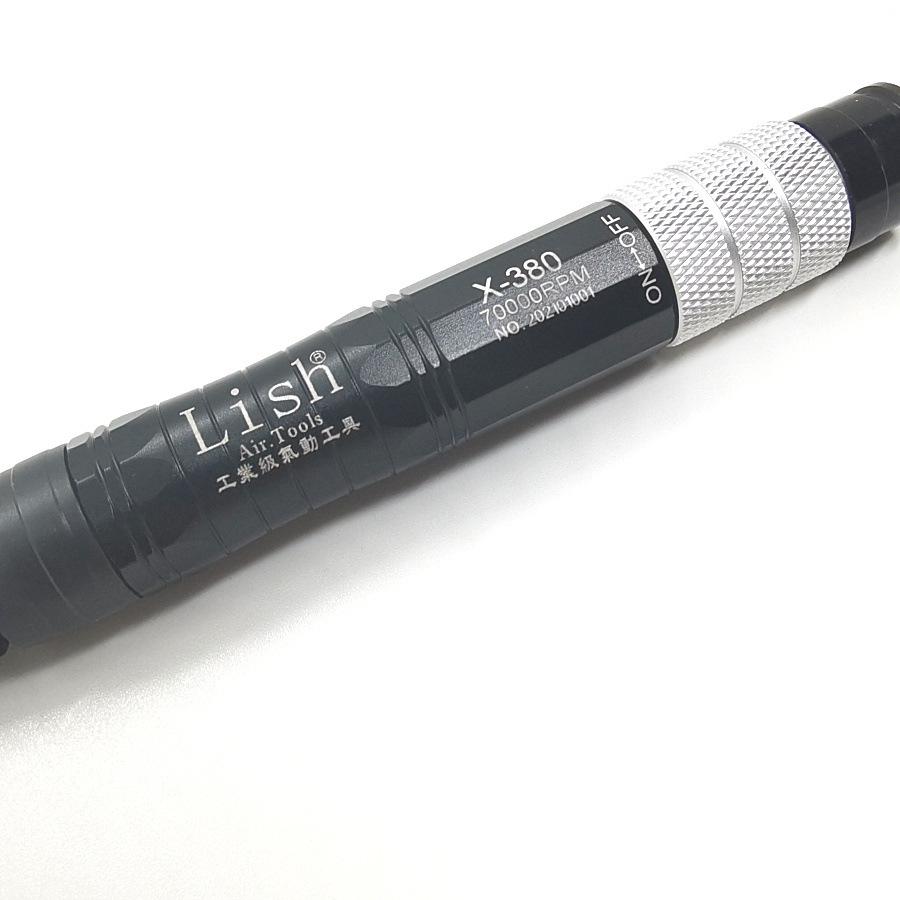Lish Fengmo X-380 Pneumatic Air Grinder Pen Set - Industrial-Grade Engraving Tool