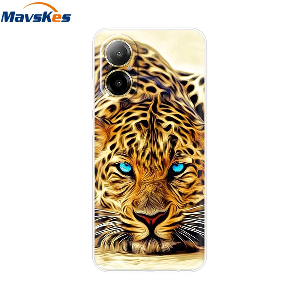 Für Realme C67 4G Hülle RealmeC67 C 67 4G RMX3890 Niedliche Weiche Klare Silikon Handyhüllen Für Realme C67 4G Schutzhülle Capa