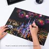 Kratzmalerei Regenbogen für Erwachsene Kratzpapier Kratzmalerei Heimdekorationen DIY Kratzlandschaft Kunstgemälde