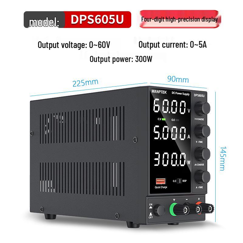 WANPTEK DPS605U Adjustable DC Power Supply for Laptop & Mobile Repair