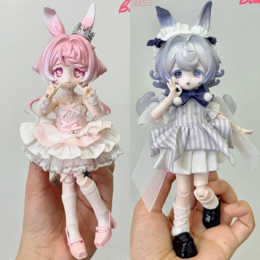 Original New BJD doll Bonnie Bunny 1/12 Meteorological Star Language series trendy play blind box joint movable replacement Gift