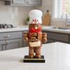 Christmas Nutcracker Figurines Desk Nutcracker Figures Christmas Decorations Decorative Statues For Bathroom Children's Day