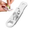 Trancheur de haricots verts Coupeur portable pour haricots verts Légumes Coupeur de haricots Râpeuse Slicer Remover Éplucheur Runner Blanc Cuisine