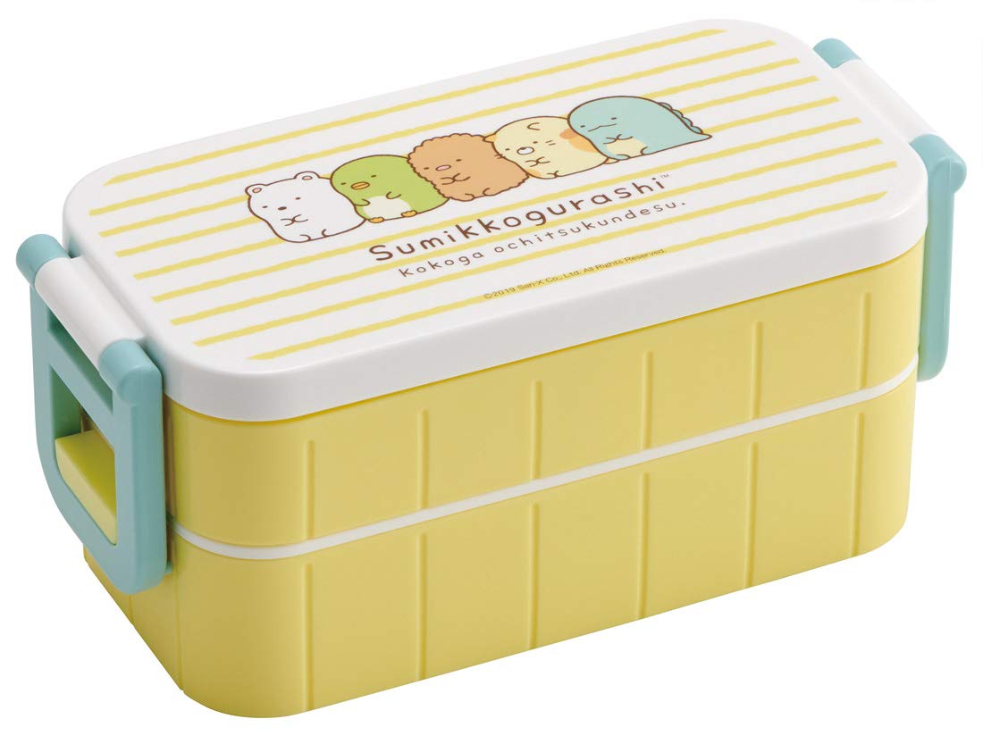 

Skater 2 Tier Lunch Box 600ml Bento Box Sumikko Gurashi Made in Japan YZW3