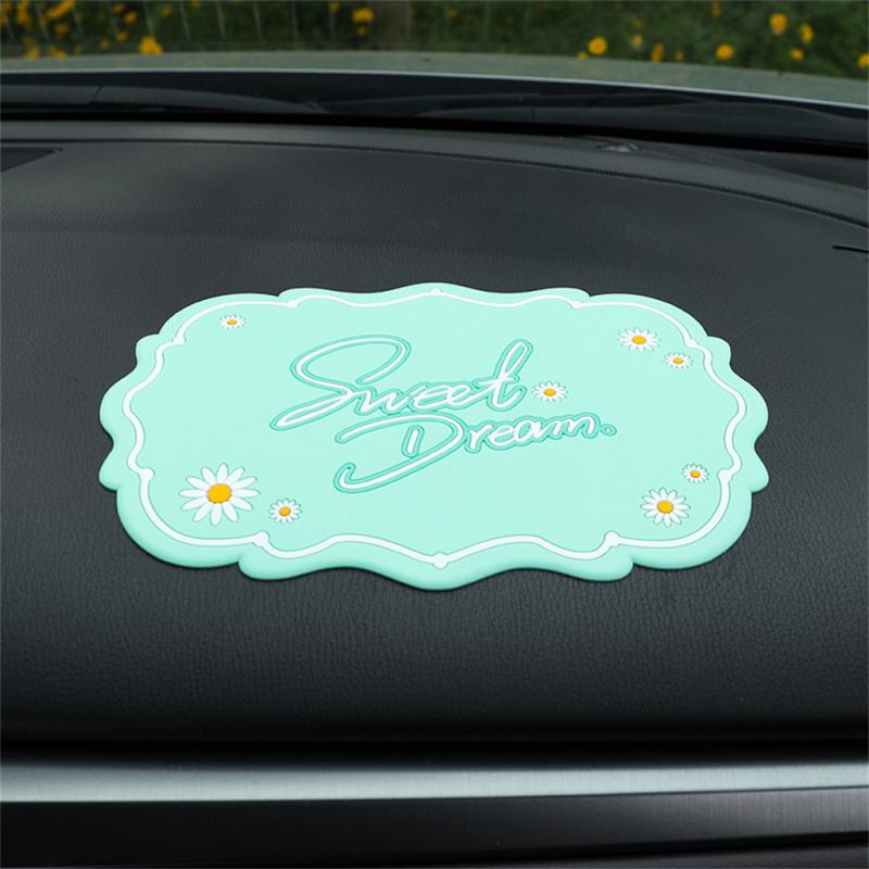 

Внутри автомобиля Термостойкий нескользящий коврик Без запаха Износостойкий Антивозрастной Творческий Изоляционные накладки Украшения