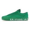 S.R. STUDIO. LA. CA. x Vans Old Skool Reissue 36 Vibram Green Unisex Sneakers White VN000S53Y9H