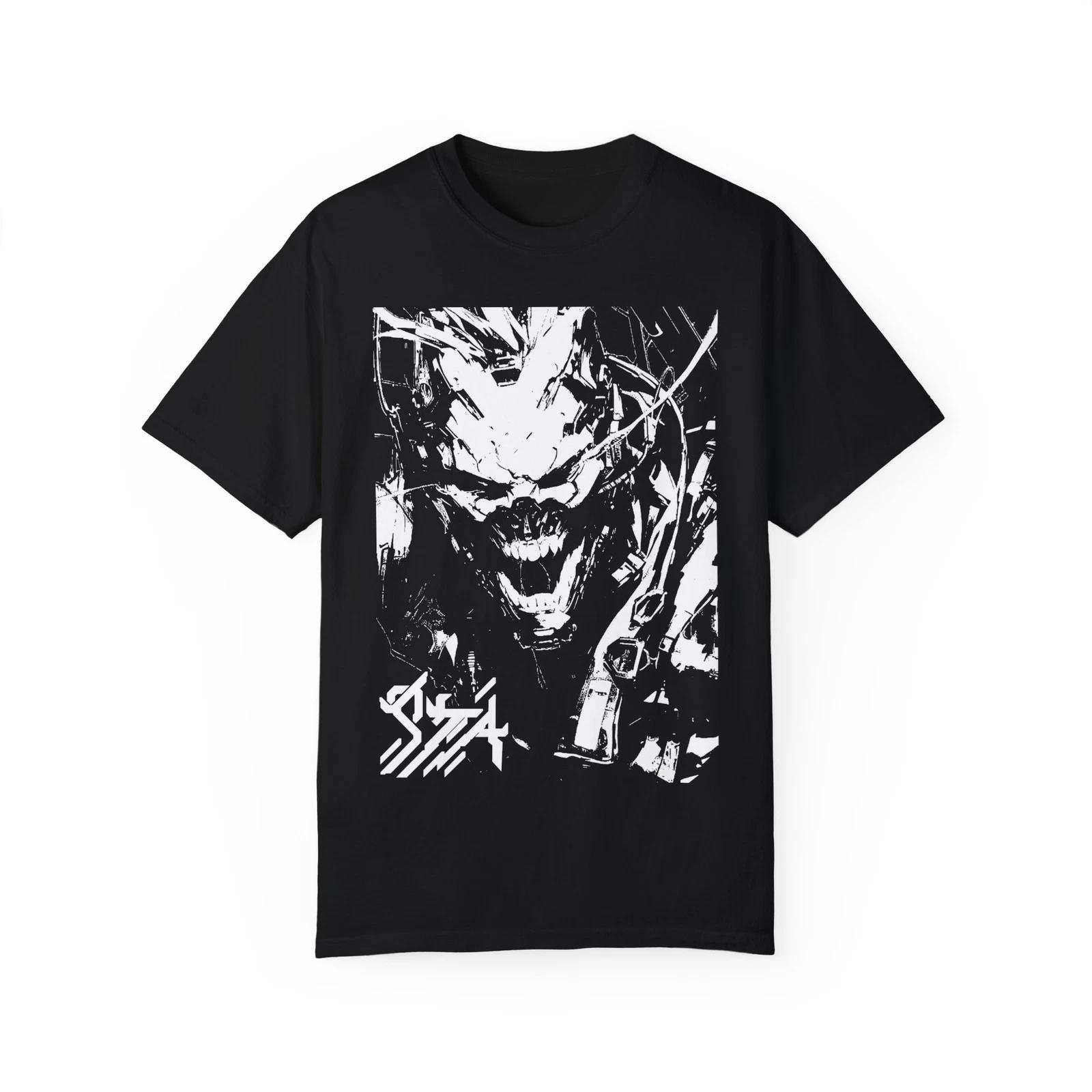 Cyber Demon | Techwear Fashion Shirt | Japan Fashion | Cyberpunk Style 2XL
