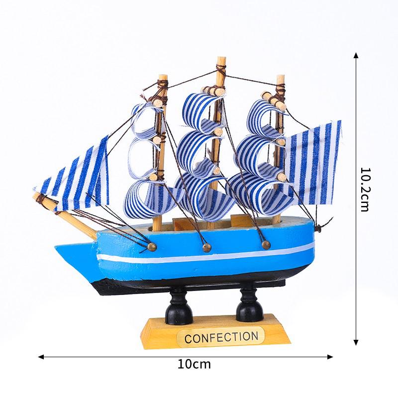 Smooth Sailing Sailboat Cake Decoration