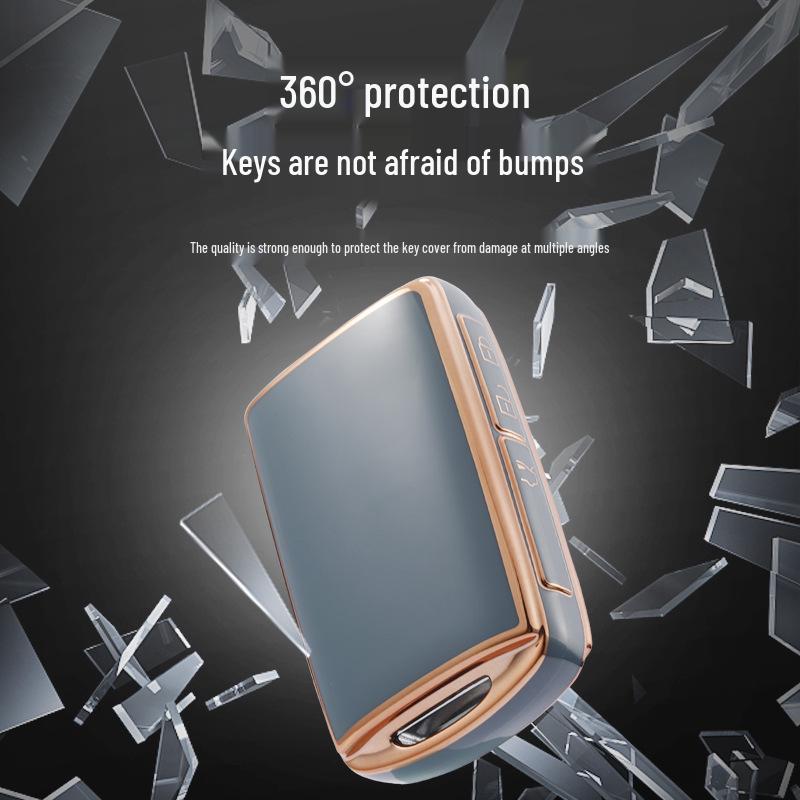 Mazda Axela/Mazda3 Atenza TPU Schlüsselhülle für Vier-Tasten-Autoschlüssel