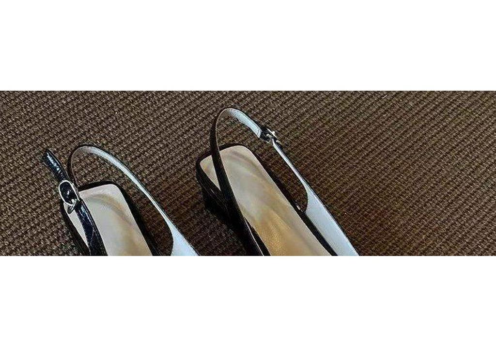 Women's Chunky Heel Leather Sandals: New 2026 French Fashion, Versatile Design with Buckle Strap and Square Toe