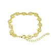 Love Peach Heart Butterfly Moon Star Bracelet Bracelet Women'S Copper Gold-Plated Zirconium Jewelry