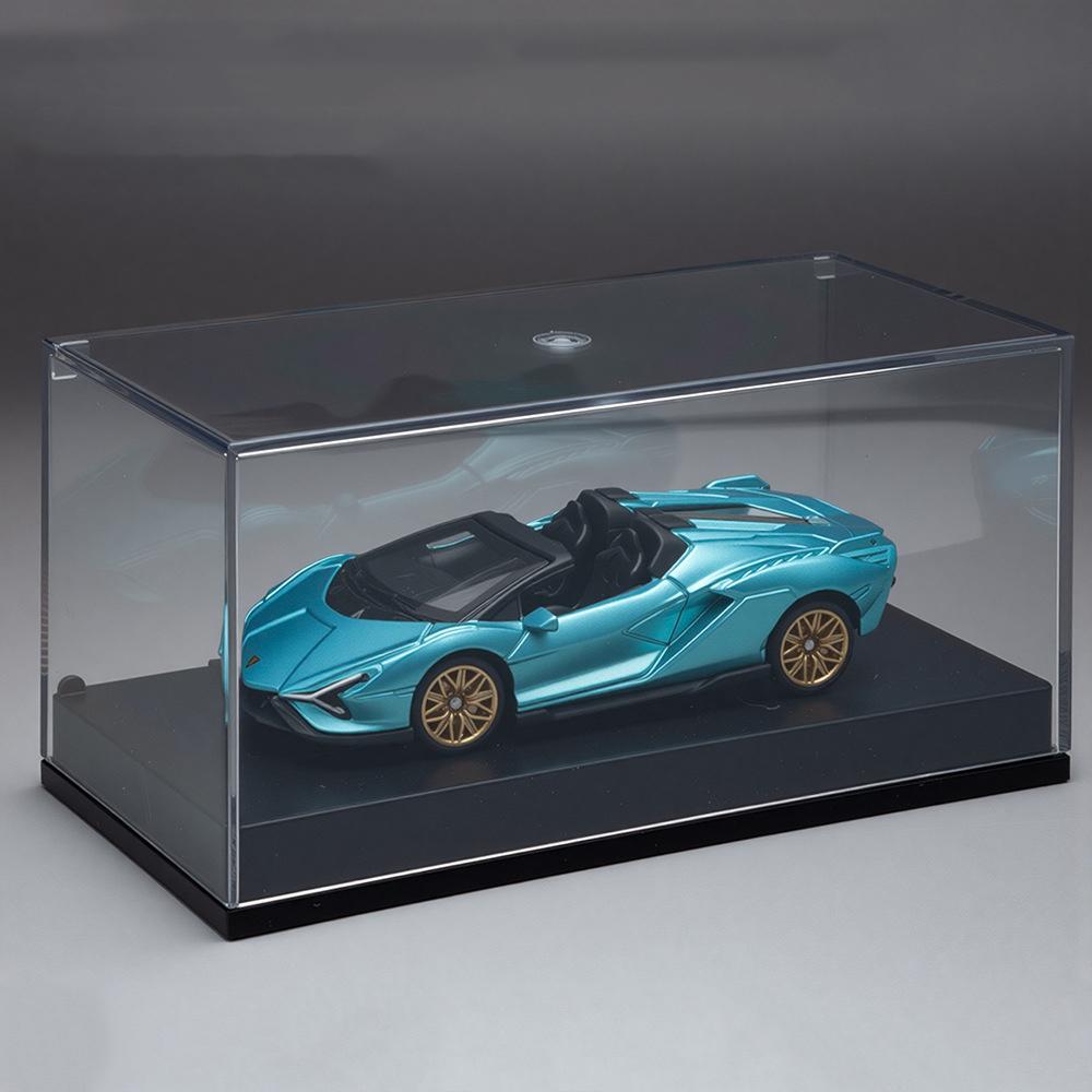 1:64 V12 GT2 Divo Sports Cars Toys Miniature Models Sian Valkyrie 750S Alloy Diecast Simulated Interior Vehicles for Home Decor