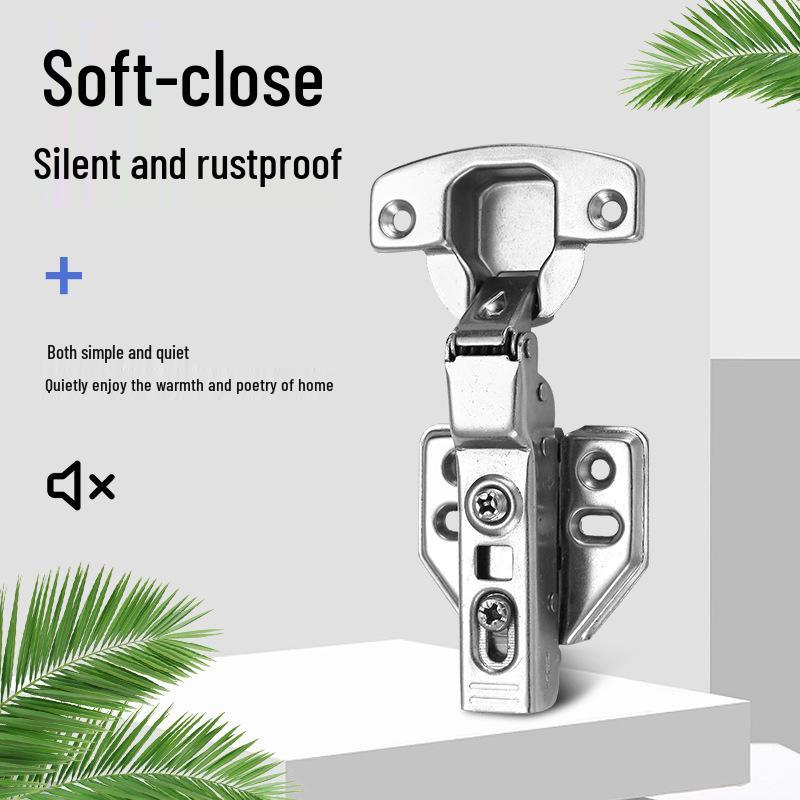 

Петля с пружинным демпфером из холоднокатаной стали для дверей кухонных шкафов Fixed - Large Bend