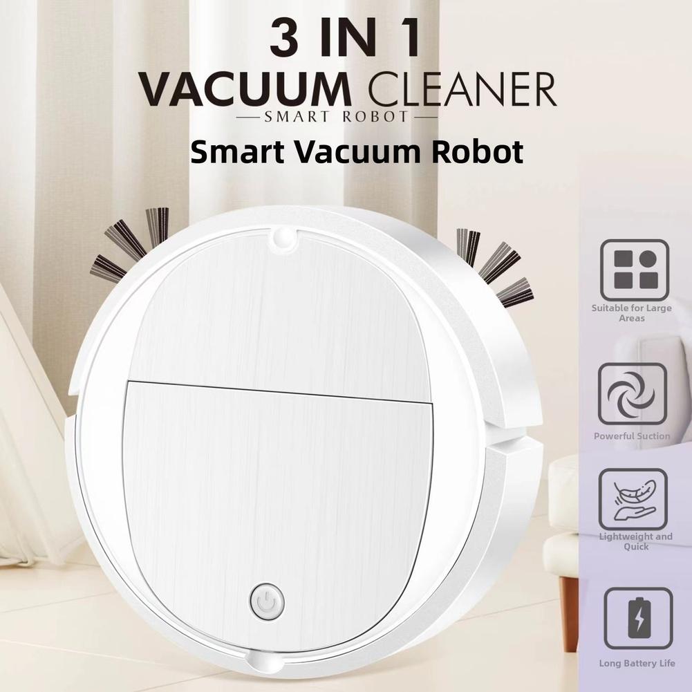 Automatic FOR MINI Robot Vacuum Cleaner 3 In 1 Sweep Mop Suction For Home Dragging Cleaning Sweep Floor For Home Office