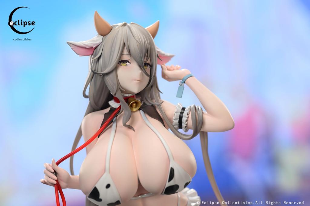 Eclips Collectibles Dairy Cow Makino Scale PVC ABS PU Painted Complete Figure 1/7 & &